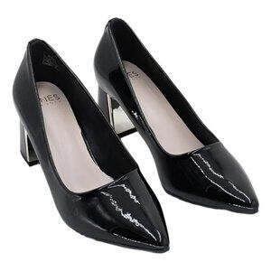 Jones New York Canal Pump Black Patent Size 8